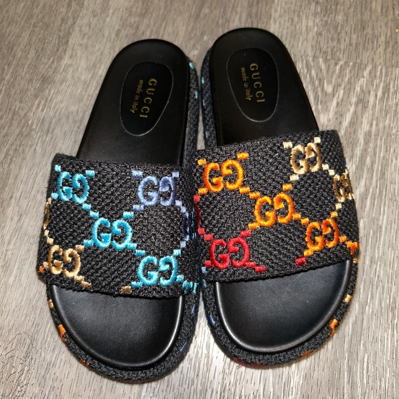 Multicolored gucci slides - Picture 3 of 5